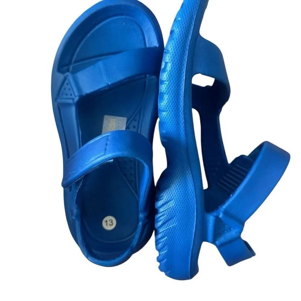 Kids Blue Sandals - Picture 2 of 3